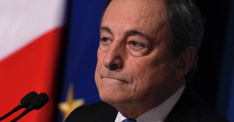 Scopri di più sull'articolo Draghi: L’Italia non è in recessione. L’Europa vari un Recovery di guerra