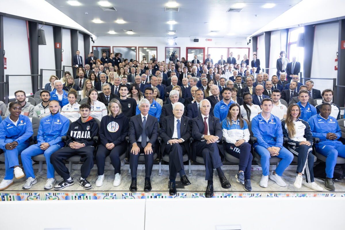 Scopri di più sull'articolo Mattarella al Centro Onesti: “Lo sport come scuola di impegno e civiltà”
